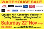 Hagemeyer Warehouse Sale