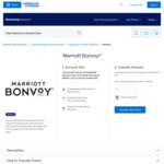 Receive 50% Bonus Marriott Bonvoy Points When You Transfer AmEx Rewards Points @ AmEx Membership Rewards