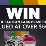 Win 1 of 4 Faction Labs Prize Packs Worth $500 from Chemist Warehouse