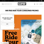 Win a Free Ride Tour Prize Pack Worth over $3,500 from Surfboard Empire
