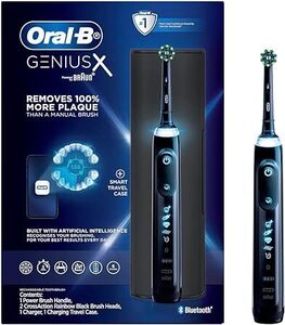 BRAUN ORAL-B iO6 iO7 iO8 iO9 iO10 TOOTHBRUSH TRAVEL CASE BLACK & HEAD  STORAGE UK