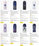 Selected Nivea 50ml Roll-On Deodorants $2.25 ($2.03 S&S) + Delivery ($0 with Prime/ $59 Spend) @ Amazon AU