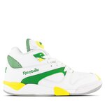Reebok Court Victory Pump Tennis Shoes/Sneakers - White/Green/Sour Yellow, Size 7-12 - $199.99 Delivered @ Hype DC