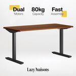 [eBay Plus] Standing Desk Dual Motor from $301.28 + Del ($0 MEL/SYD), Extra 5%-10% off When Buy 2+ @ Lazy Maison eBay