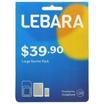 Lebara "Large 30 Day" Prepaid SIM Plan $15 Delivered (Ongoing $39.90/30-Day): 50GB/30-Day + 50GB Activation Bonus @ Lebara
