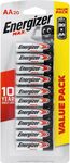 [Prime] Energizer Max Alkaline AA Batteries 20-Pack $9.79 ($8.81 S&S) Delivered @ Amazon AU