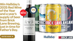 Win a 2022 Yarra Yering Dry Red Wine No. 2 and 12 Cases of Beer from Halliday Wine Companion + Brick Lane Brewing