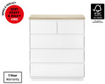 Chest of Drawers: 5-Drawer or 6-Drawer $149 Each @ ALDI