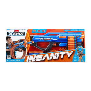 Zuru X-Shot Insanity Mad Mega Barrel Blaster 72 Darts $39 + Delivery ($0 C&C/ in-Store/ OnePass/ $65 Order) @ Kmart