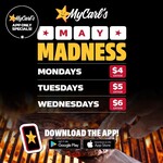 [QLD, NSW, SA, VIC] May App Only Offers from $4 @ Carl's Jr