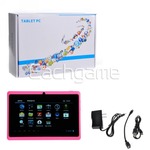 US $69.96 Vooboo 7inch Allwinner A13 1.5GHz 4GB Android 4.0 Tablet PC - Pink (US Plug) @Eachgame