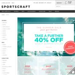 Sportscraft FURTHER 40% off Sale Items + Free Shipping on Orders over $200