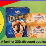 20% off Entire Ice-Cream Range at Woolworths Including Already Discounted Items (Today Only)