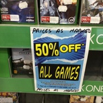50% off All Games at The Good Guys Bayswater & Nunawading [VIC]