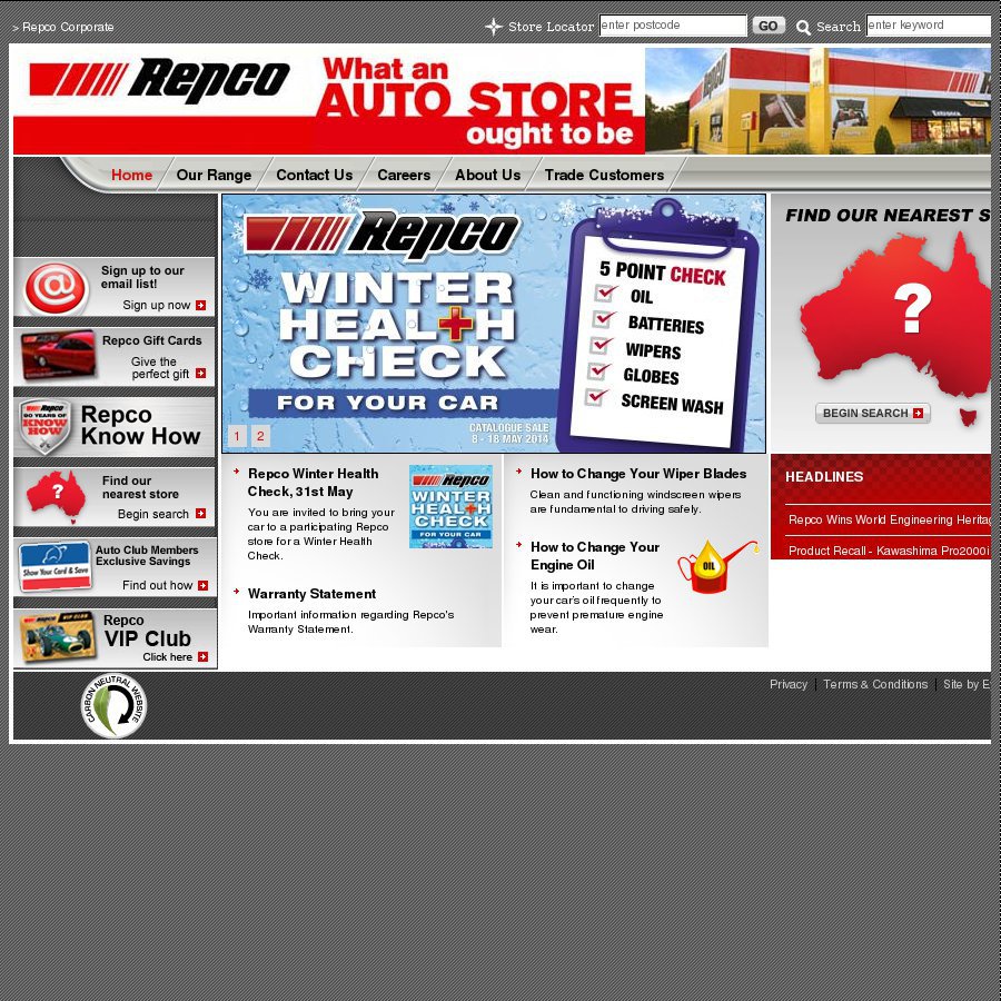 Repco deals this weekend