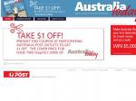Take $1 OFF Coupon for Issue 2 (Sept/Oct 2009) of Australia Today 