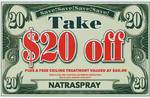 $80.00 Saving on Your Next Pest Control - Natraspray Gold Coast ($20 off & Free $60.00 Service)