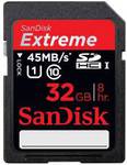 SanDisk Extreme 32 GB SDHC UHS-1 45MB/s US $20.99@Amazon AU $29 Delivered