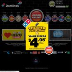 Domino's Traditional Pizzas from $6.95 Pickup until 31 December