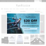 VanHeusen Cup Day Special - $20 to $90 off