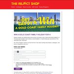 Win a Gold Coast Holiday for 4 (Valued up to $6,760) from The Reject Shop
