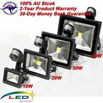 10W 20W 30W 50W PIR Motion Sensor LED Flood Light @ LED Accessories from $25 Delivered