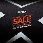 2XU Annual Clearance Sale - Friday to Sunday St Kilda Town Hall (Melb)