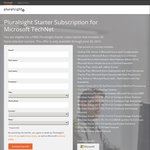 Free Pluralsight Starter Subscription for Microsoft TechNet courses