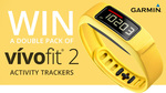 Win 1 of 12 Double Packs of Garmin Vivofit 2 Activity Trackers (Total Value $3336) from Ten Play