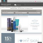 Paula's Choice 15% Off All Products & Free Shipping on $100+ 