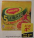 5 Pack Maggi 2 Minute Noodles - 2 for $4 at Woolworths/Safeway, Save at Least $3.88