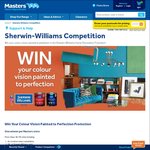 Win Your Colour Vision Painted to Perfection Promotion by Sherwin Williams (Valued at $3700)