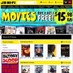 JB Hi-Fi for 20% off* DVDs, Blu-Rays, CDs & Vinyl & 25% off TomTom & Navman Portable Navigation