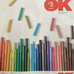 30 Pack Colour Markers $3 @ Kmart