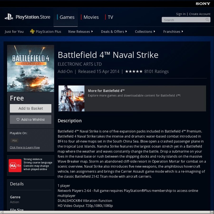 Battlefield 4 Naval Strike Dlc Free Ps4 Ps3 Origin Pc Ozbargain