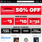 ABC Store up to 50%
