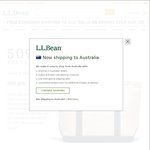 Free Shipping with Orders over $100 AUD @ L.L. Bean
