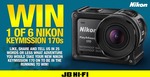 Win 1 of 6 Nikon KeyMission 170 4K Action Cameras Worth $579 Each from JB Hi-Fi