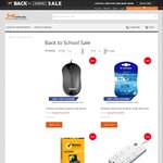JW Back to School Sale / Toshiba U20 Mouse $2.00 / Verbatim 16GB Gridlock USB $4.00 / HP Elite X2 $1099