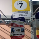 Smartphone / Tablet USB (Micro USB <-> USB 3.0) Verbatim 32GB $7 @ Kmart - Top Ryde Shopping Centre (in-Store)