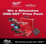 Win a Milwaukee One-Key™ Prize Pack Worth $855 or 1 of 25 Tick™ Tool and Equipment Trackers from 4wdTV
