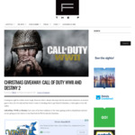 Win a Copy of Call of Duty: WWII and Destiny 2 from The-F