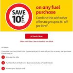 Get 10 Cents off Per Litre at Shell Coles Express (Flybuys Members)