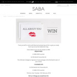 Win a Valentine's Day Package or 1 of 5 Minor Prizes from SABA