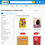 Free Shipping (No Min Spend) on Selected Deals @ Catch