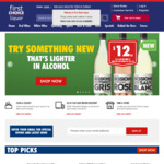 Get $20 Off When You Spend $200 On Wine Online @ First Choice Liquor