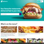 Free Delivery on First Two Deliveroo Orders ($5 off Each)