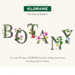 Win 1 of 90 Klorane Botanical Hair Care Packs from Pierre Fabre