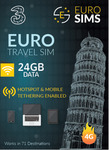 Europe & 71 Countries Data Only Travel Sim: 12GB & 24GB Data, Valid 1-2 Years - from $58.50 & $78 Shipped (35% off) @ Euro Sims