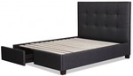 Premium Upholstered Frame in Slate Fabric $779 + Free Delivery @ Chiropedic